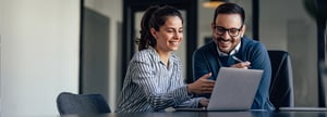 Colleagues enjoy how AR automation helps customer service.