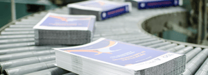 Print shop creating documents for client